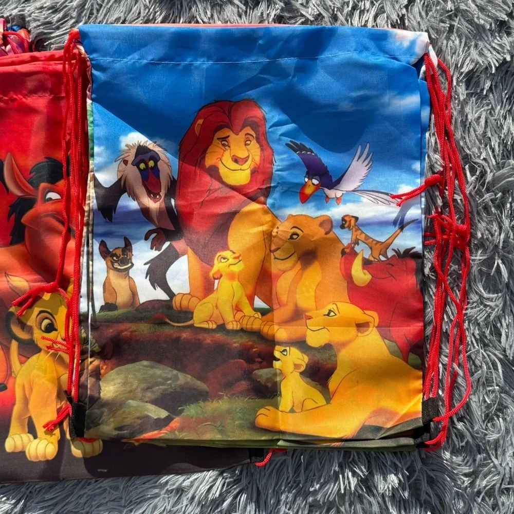 Disney Lion King 12pk Drawstring Party Favor Bags